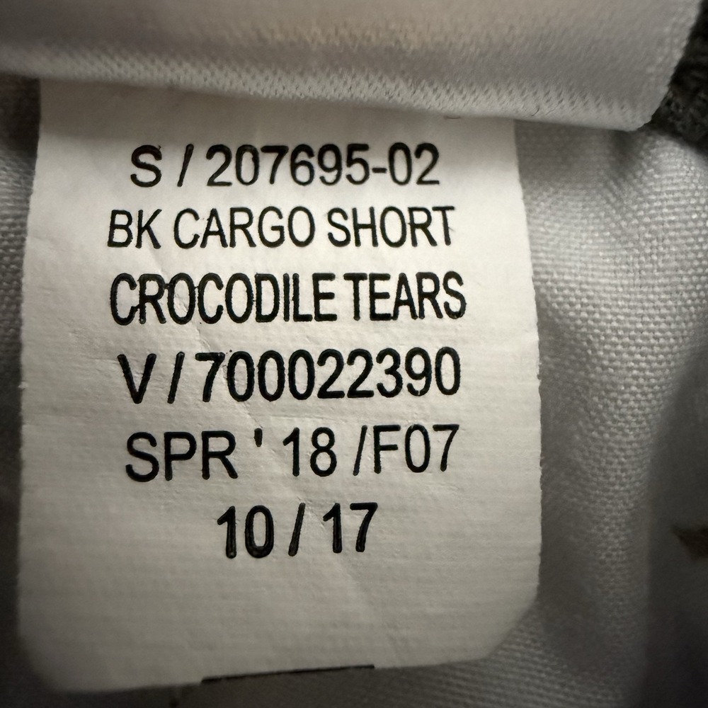 Old Navy Cargo Shorts Men's 33 Olive Green Cotton Flat‎ Front Rip Stop Grunge - Picture 7 of 7